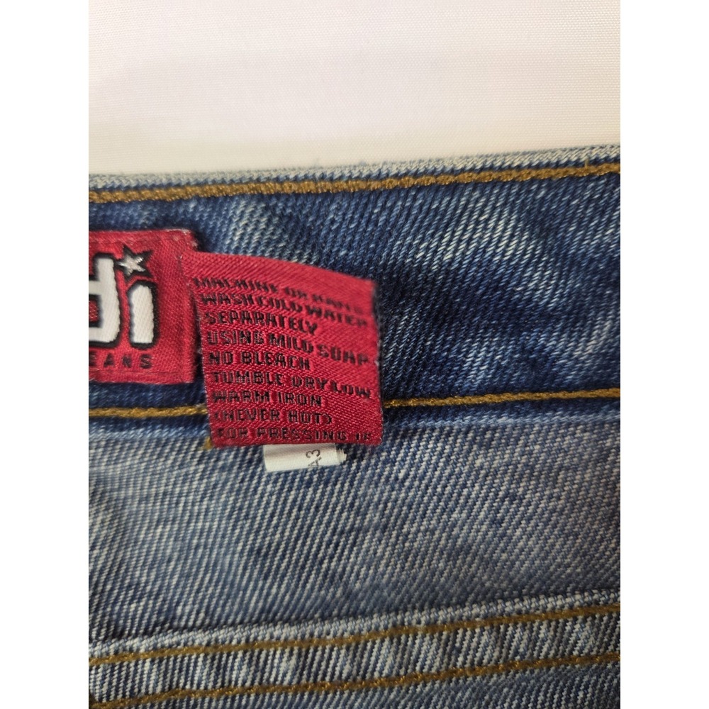 Y2K Vintage Zana Di Women's Medium Wash Flare LOW RISE - Picture 5 of 7